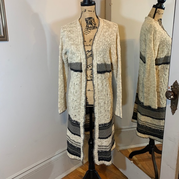 Urban Outfitters Sweaters - UO Ecote Slubby Textured Long Cardigan